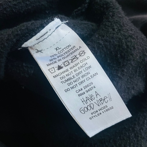 stussy フーディ　XL