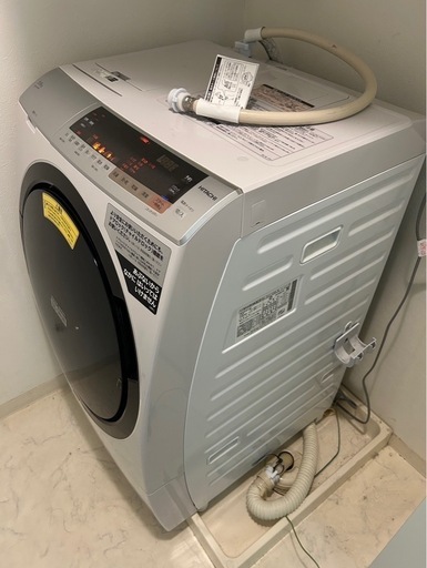 HITACHI BD-SX110CL 18年製 日立 ドラム式洗濯乾燥機