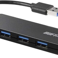 バッファロー USBハブ ブラックの画像