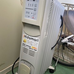Hidamari オイルヒーター ホワイトの画像