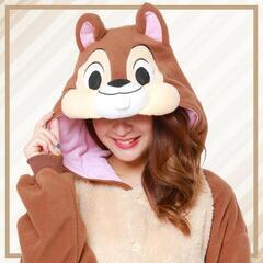 新品未使用Disney ディズニー 着ぐるみ コスチューム キッズ服 チップの画像