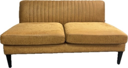 【最終値下げ！10日まで掲載！】クラッシュゲート　Knot antiques GRESS SOFA LT-01 CAMEL 二人掛け ノットアンティークス グレスソファ アームレスソファ◎