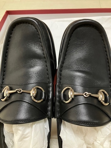 お値下げ　美品　メンズ　GUCCI ローファー　約25㎝　40 1/2E