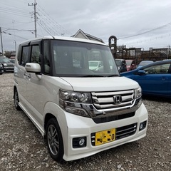 平成28年　ホンダNBOXカスタム　87,611km 車検　9年／1月