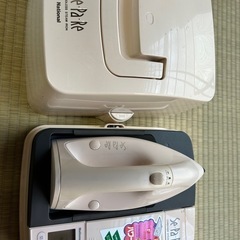 Nationalコードレススチームアイロンsepareの画像