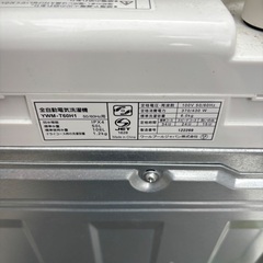 2021年製　洗濯機の画像