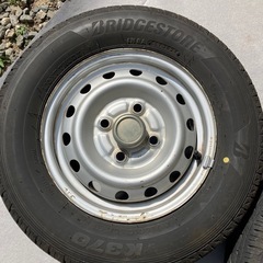 ②軽バン軽トラ 24年‼️BRIDGESTONE 145/80R12 ２本の画像