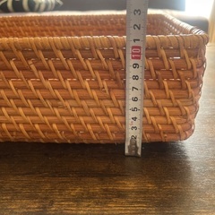 ニトリ　カゴケースの画像