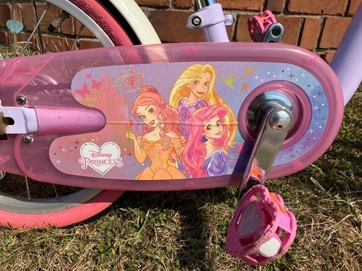 プリンセス自転車　自転車 女の子 子供用ディズニープリンセス　ピンク16インチ e5ed2c2731dea997e1e3b12b2433c1