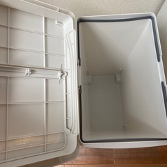 【譲渡先決まりました】ニトリ(NITORI) 　ゴミ箱　30L　ホワイトの画像