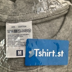 【未使用】厚手グレーメンズTシャツの画像