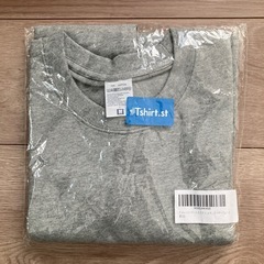 【未使用】厚手グレーメンズTシャツ