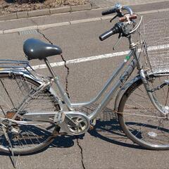 【4391さん交渉中】自転車　27インチ　ノーパンクタイヤ