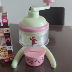 かき氷機　クッキングトイ　おこめスナック　玩具　の画像