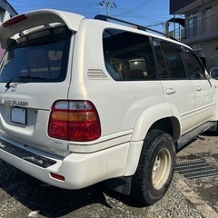 トヨタ　ランドクルーザー　ランクル100 ガソリン　VXリミテッド　一時抹消　1ナンバーの画像
