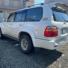 トヨタ　ランドクルーザー　ランクル100 ガソリン　VXリミテッド　一時抹消　1ナンバーの画像