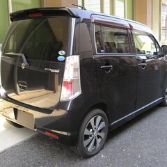 H24年ワゴンRスティングレー　Tターボ　クロ　車検2年付渡し￥50，000値下げの画像