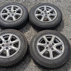 アルミホイール・タイヤ　４本セット　140/80R13  軽自動...