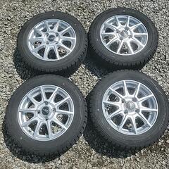【交渉中】中古スタッドレスタイヤ　155/65R13　ウインター...