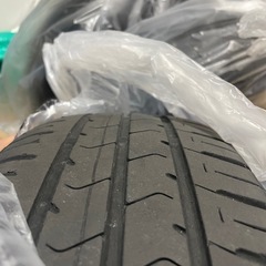 日産　純正　15インチ　鉄チン　ホイール　の画像