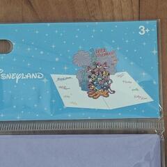 【香港ディズニーエクスプローラーズロッジ】 ポップアップカード＆クリアステッカーの画像