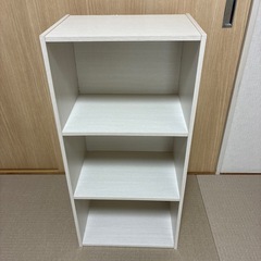 カラーボックス　ホワイト