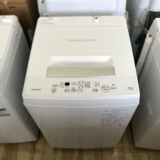 全自動電気洗濯機:2021年製【リサイクルフカツ岡崎倉庫店】250405