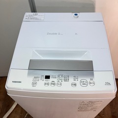 東芝洗濯機 4.5k 2023年製の画像