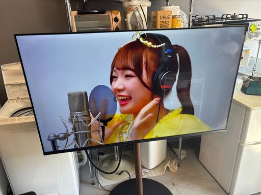 【2024年製55インチチューナーレステレビ】