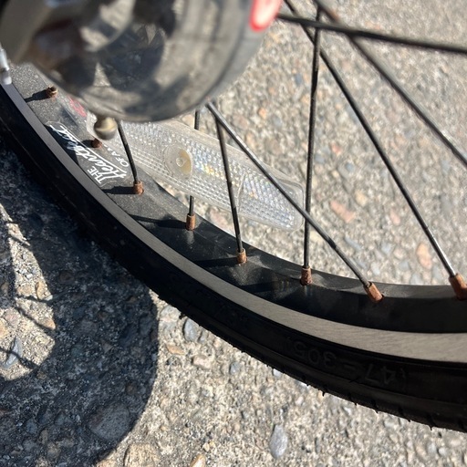 シボレー  折りたたみ自転車 黒　