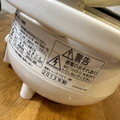 Panasonic 電子ジャー炊飯器の画像