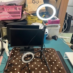 撮影キット LED照明  三脚 動画撮影 YOU TUBE 等の画像