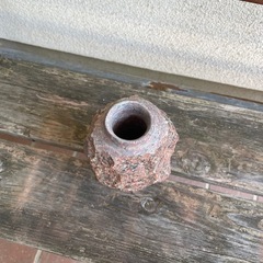 石製一輪挿し/削り出しの画像