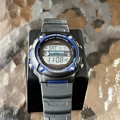 No.10　ソーラ充電 デジタル腕時計　CASIO 3214 W-S210H　タイドグラフの画像