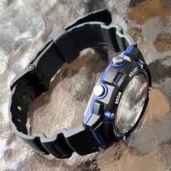 No.10　ソーラ充電 デジタル腕時計　CASIO 3214 W-S210H　タイドグラフの画像