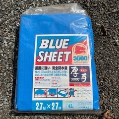 ブルーシートの中古が安い！激安で譲ります・無料であげます