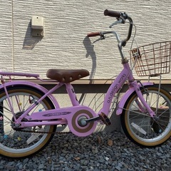 子供自転車　ピンク　16インチ