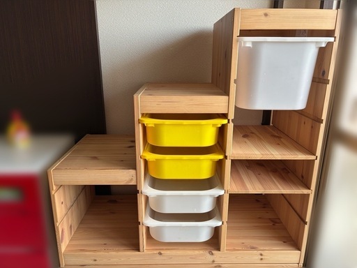名古屋市内での手渡し 棚板付き IKEA TROFAST トロファスト