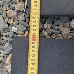 中古ゴムマット　1m×2m 厚さ20mmの画像