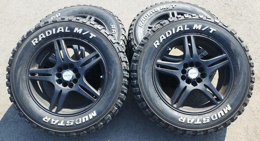 最終値下げ‼️② 超バリ溝❗ マッドタイヤ ホイール付き❗ 215/65R16