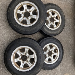 売れました！アルミホイールタイヤ4本セットの画像