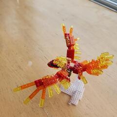 ダイソープチブロック#フェニックス#LEGO#カスタムの画像
