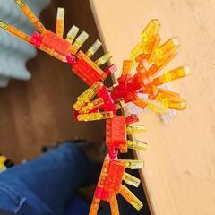 ダイソープチブロック#フェニックス#LEGO#カスタムの画像
