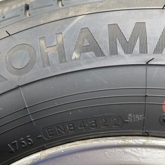 売れました！アルミホイールタイヤ4本セットの画像