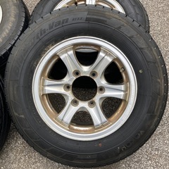 売れました！アルミホイールタイヤ4本セットの画像
