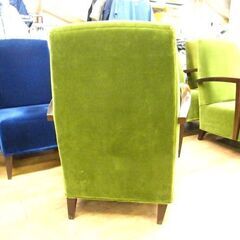 ラウンジチェア AD CORE DEVICE NEO CLASSICO 木製アーム グリーン系 モダンデザイン家具 札幌市厚別区 厚別店の画像