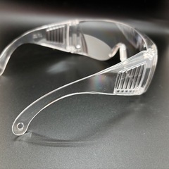 クリアフレーム保護メガネ 2個セットの画像