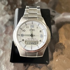 No.4 【CASIO メンズ腕時計　ソーラ電波 WVA-M48...