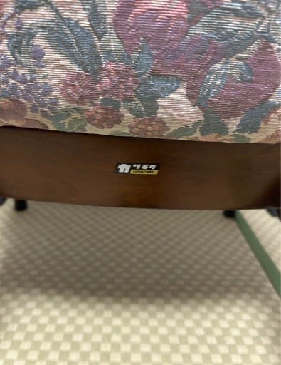 ② オールドカリモク アーム付きチェア 肘付き椅子1脚の値段❗️ 2脚