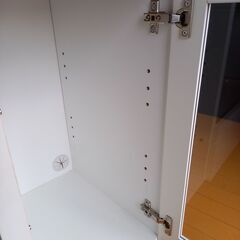 未使用訳あり 幅90 奥行40 高さ80 レンジ台 レンジラック 大型レンジ対応 ホワイト コンセント付き レンジボード スライド棚 キッチン収納の画像